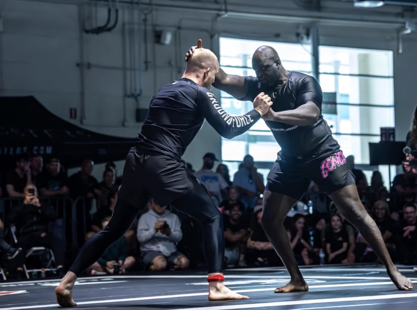 Nick Hartman competing at ADCC